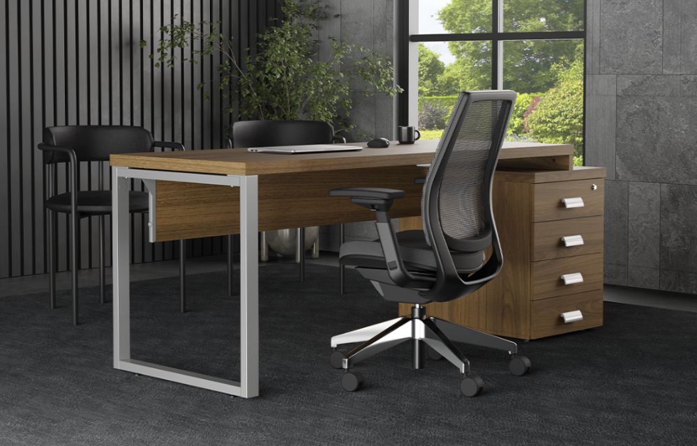 Mesa Pry Quadro 4 Gavetas